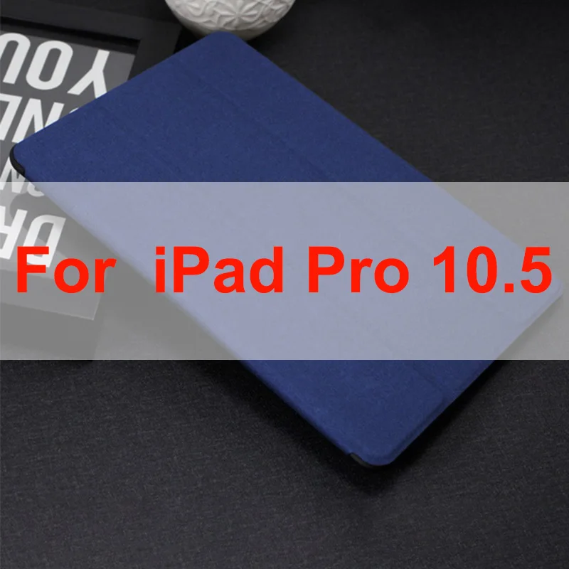 WOWCASE Чехол для iPad Air 2 6th Gen/Air 1/Mini 4/Mini 123/Pro 9,7 10,5 12,9/ 11 12,9 чехол твил PU Жесткий смарт-чехол для планшета - Цвет: ForiPadPro10.5 Blue