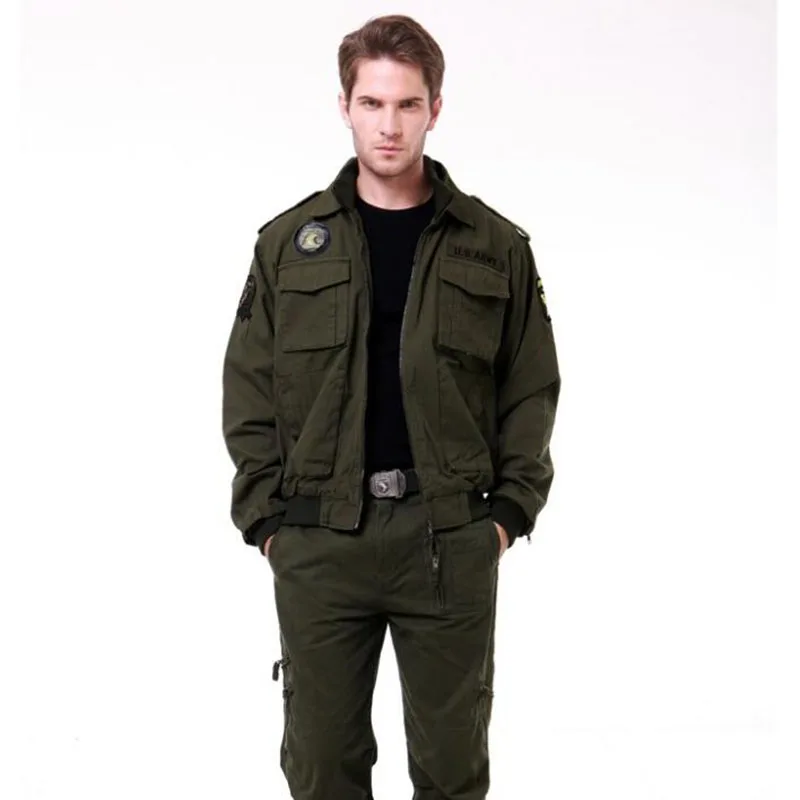 Армейская куртка бомбер 101 Airborne Division M42 зеленый S 3XL|Мужские куртки| |