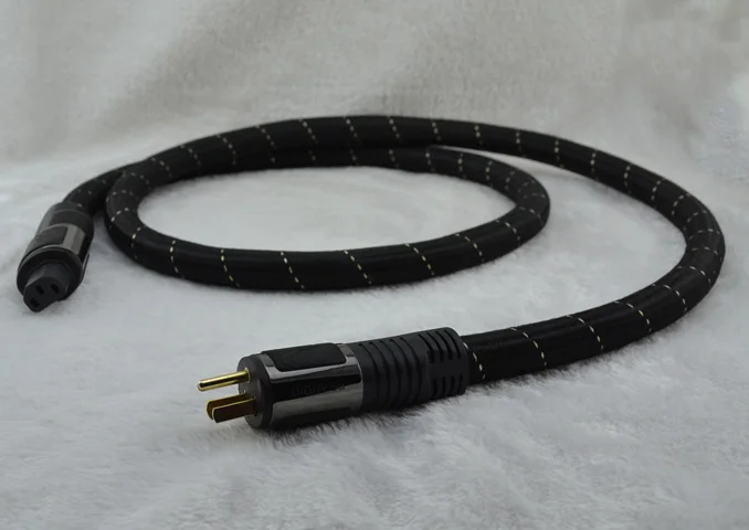 

PS PerfectWave AC-12 US Power Cable without original box Hifi power cord 2.0M Tube amplifer power cable brand new