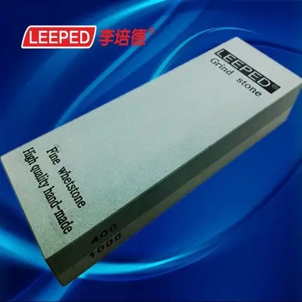 LEEPED 400/1000 зернистая Высококачественная двухсторонняя точилка для ножей