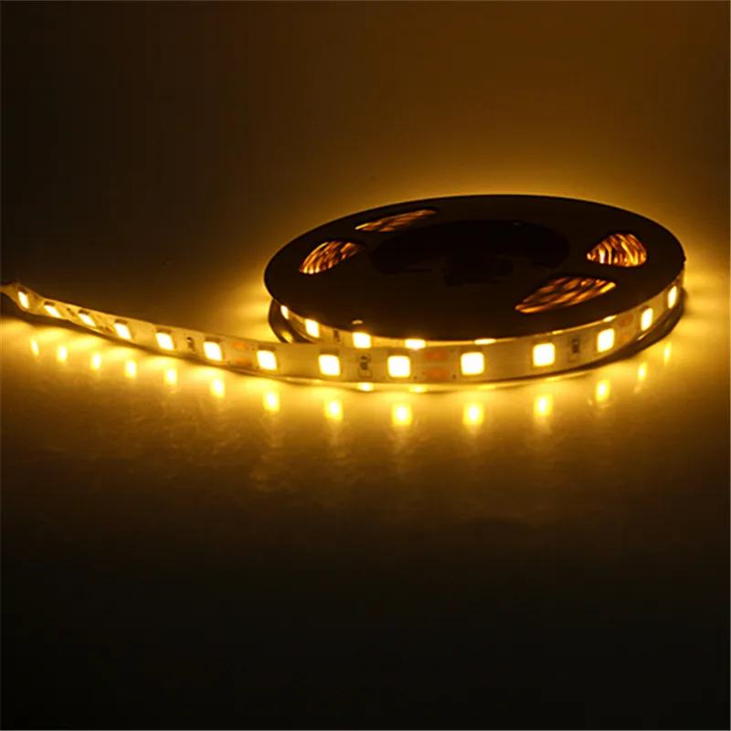 SMD 5054 Светодиодная лента 5 м 120 светодиодов/м 60 гибкая DC12V более яркая чем 5050 2835 5630