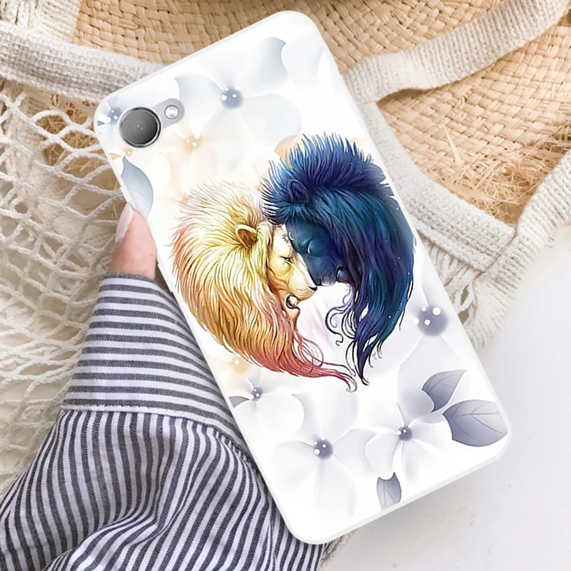 Прозрачной силиконовой для htc Desire 12 Мягкие TPU полная защита прозрачная задняя