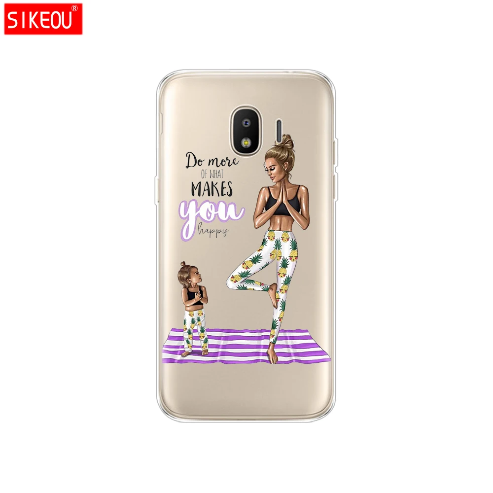 Чехол для Samsung galaxy J2 core J8 j6 j4 PLUS 2018 чехол samsung s10 SE plus мамы девочки папы