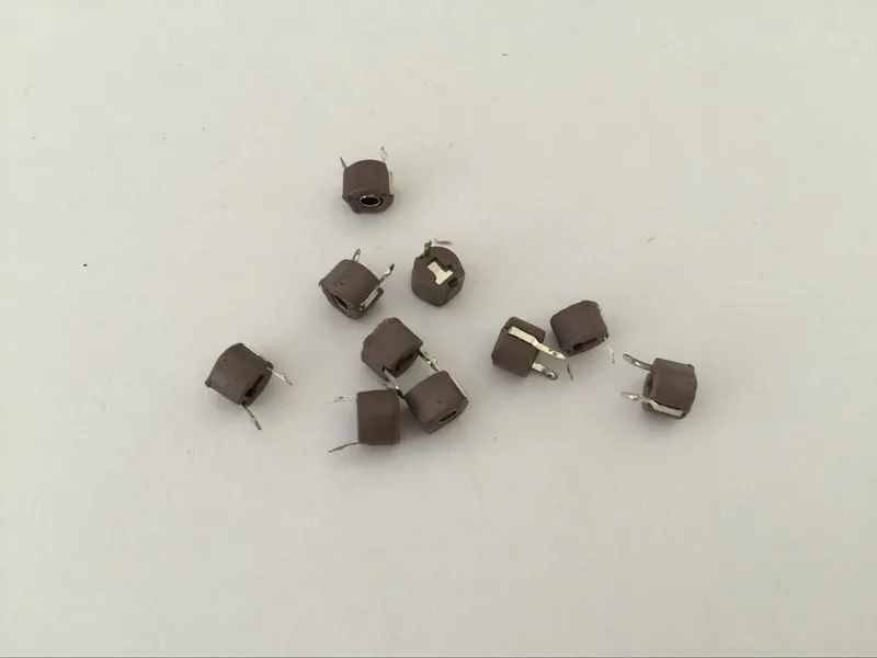 

100PCS 6mm 100v Ceramic Trimmer capacitor Variable capacitors Sample 60PF