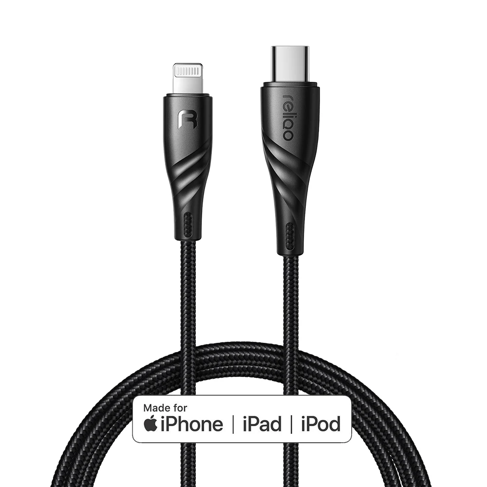 Mcdodo MFi USB C на Lightning Кабель для iPhone X XS Max XR 18 Вт PD быстрое зарядное устройство type C кабель для передачи данных для MacBook IPad IPod, USB шнур - Цвет: Black