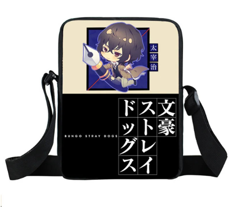 Мини сумки через плечо с аниме бродячие псы дазай Осаму чуя накахара детская