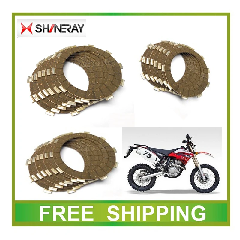 

SHINERAY XY250GY X2 X2X clutch plate 250CC dirt bike motorcycle accessories free shipping