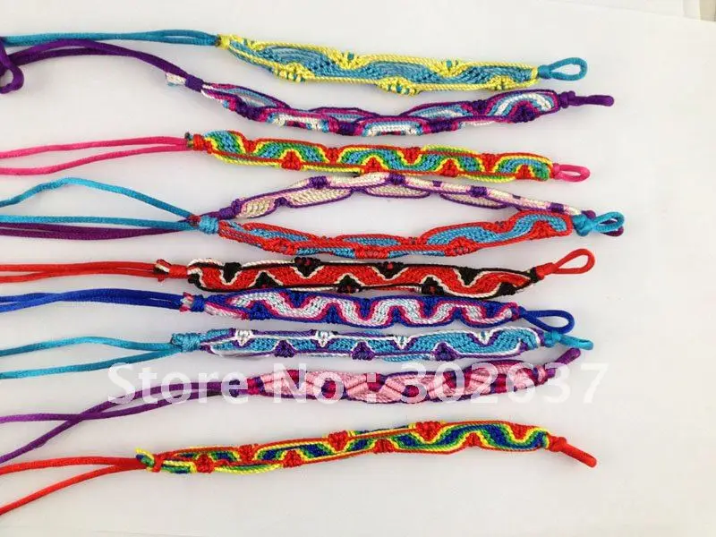 10 шт смешанные цвета плетеные браслеты дружбы #20939|woven friendship bracelets|friendship braceletsbracelet