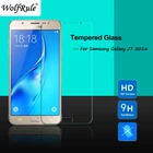 2 шт. для Samsung Galaxy J7 2016 Защита экрана для Samsung Galaxy J7 2016 закаленное стекло для Samsung J7 2016 пленка для телефона J710