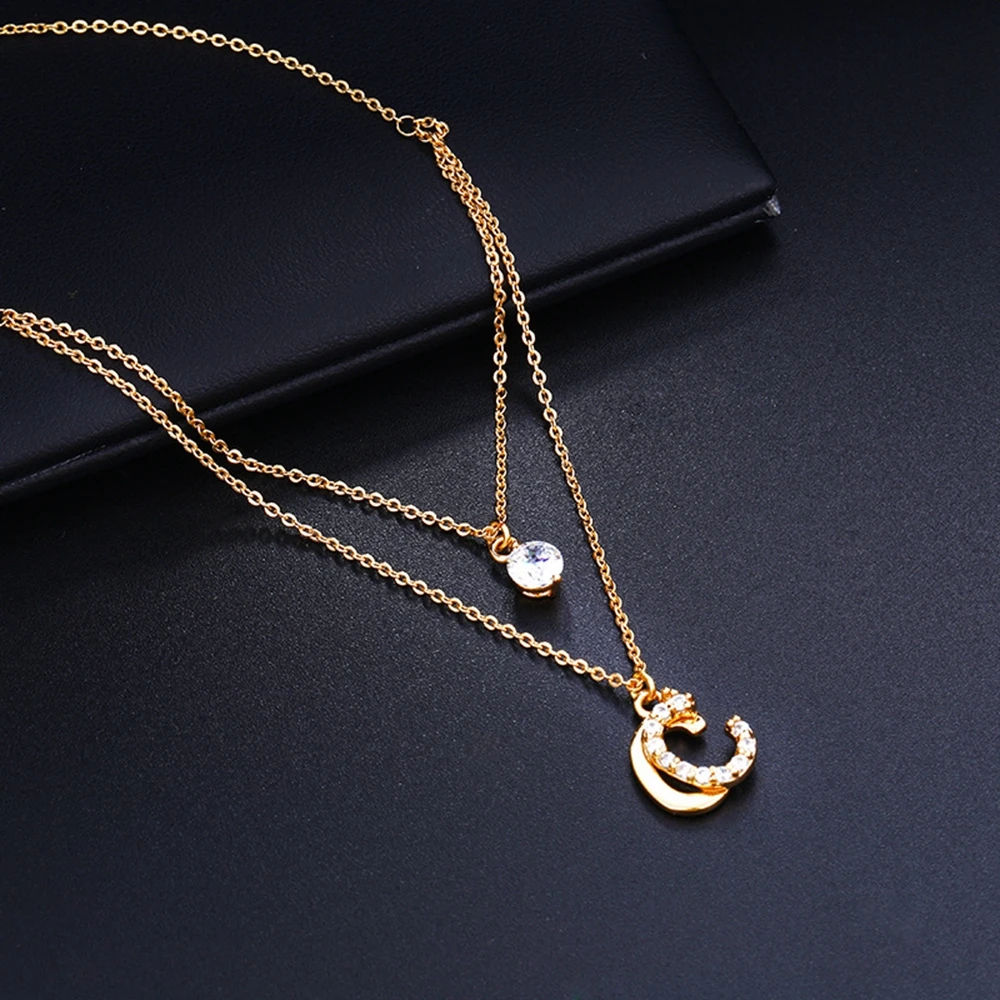 

Elegant Womens Pendant Gold Filled Beautiful Pendant Necklace Mother Gift