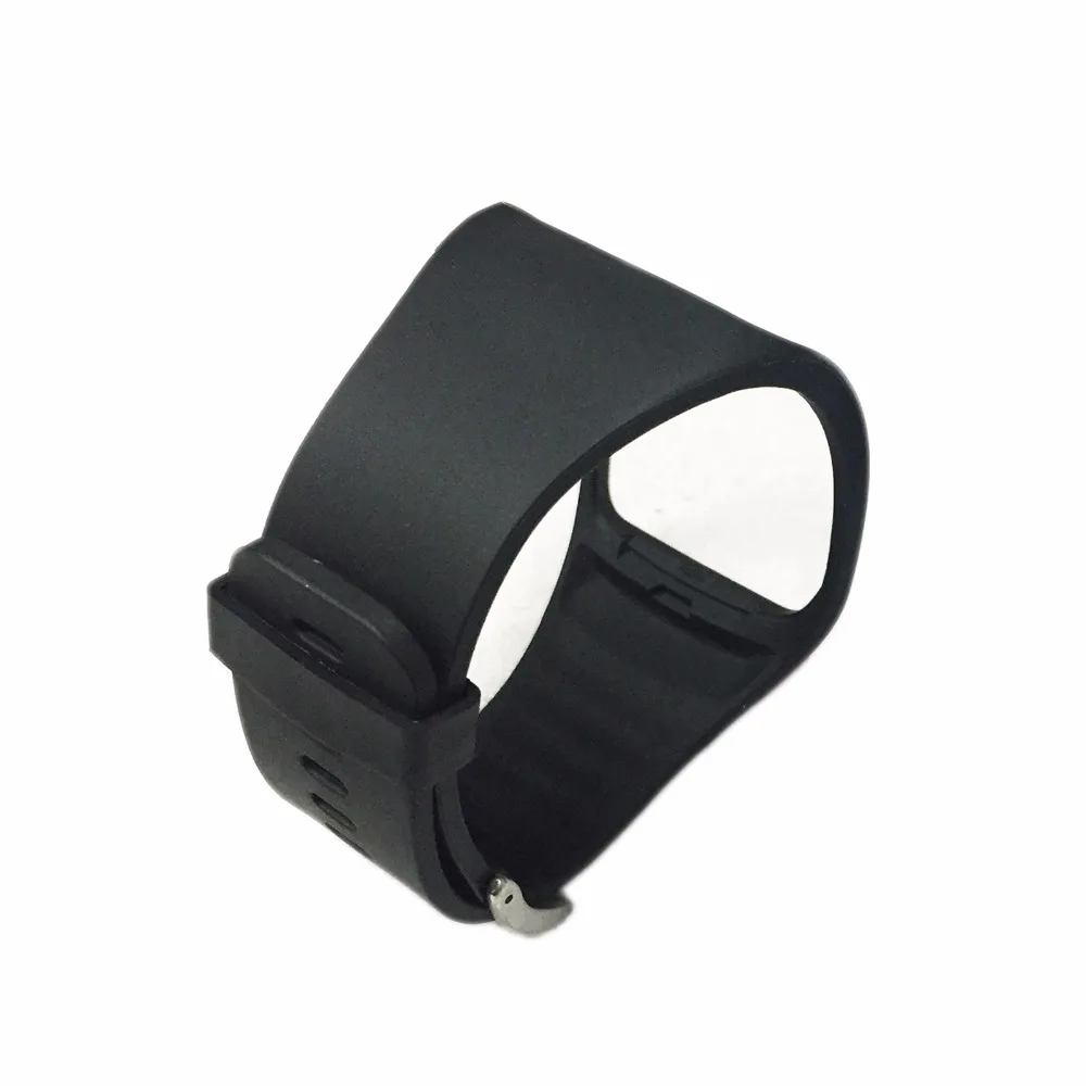 BLACK Шестерни S R750 ремешок сменный ремешок для samsung Шестерни S R750 Smartband черный прозрачный ТПУ - Цвет: BLACK