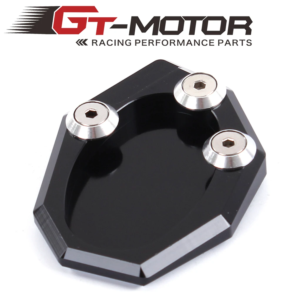 Motorcycle Kickstand Side Stand Extension Plate Pad Enlarger Support for KAWASAKI VERSYS 650 2011 2012 2016 KLX 250 2009-2014 | Автомобили