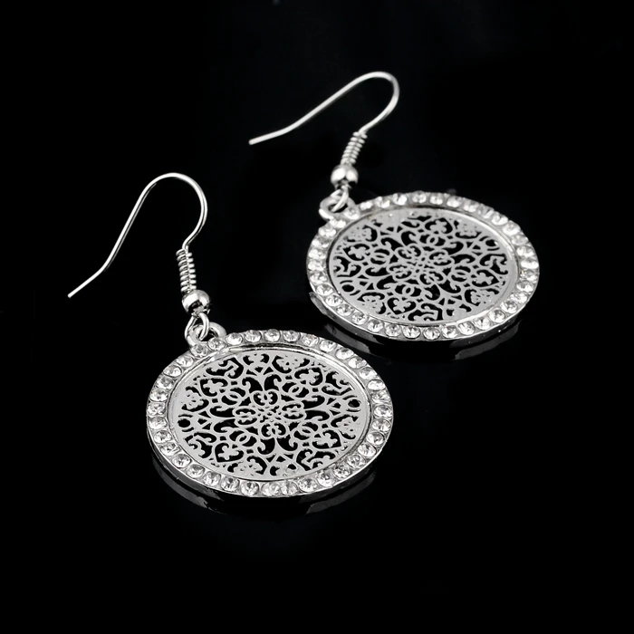 TOUCHEART Silver color Crystal Dangle Earrings For Women Fashion Jewelry Ladies Drop Earring Original Party SER140389 | Украшения и
