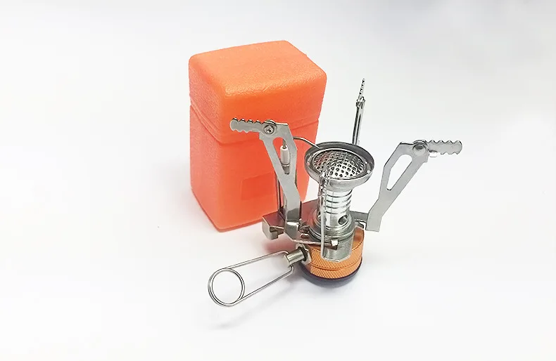 Outdoor folding gas stove ultra-light portable mini outdoor butane propane picnic camping equipment backpack | Спорт и развлечения