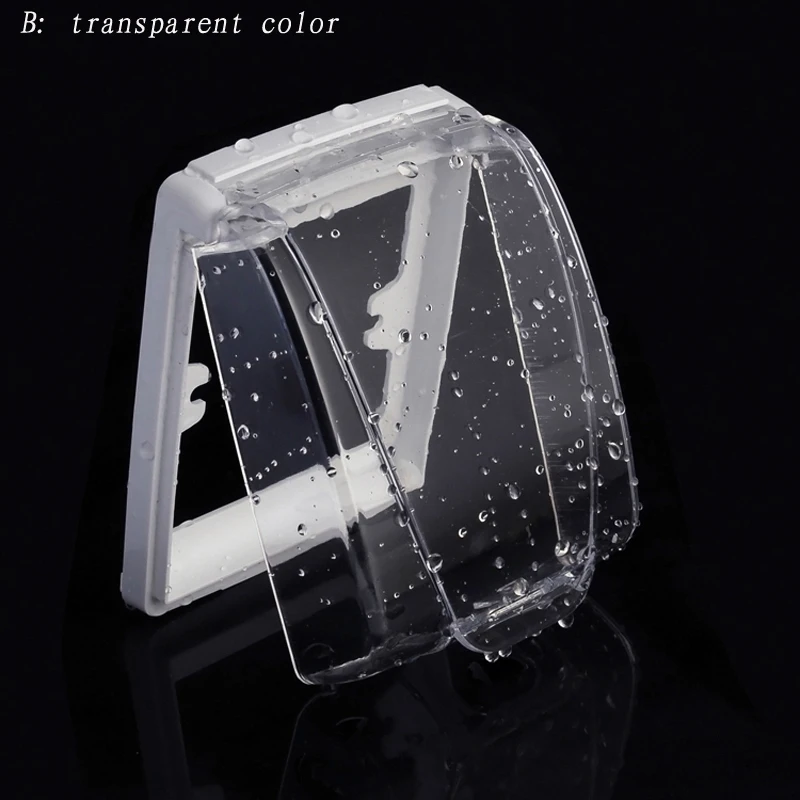 10pcs 86 Type Electrical Socket Switch Waterproof Box Thick Splash Home Bathroom Cover | Обустройство дома