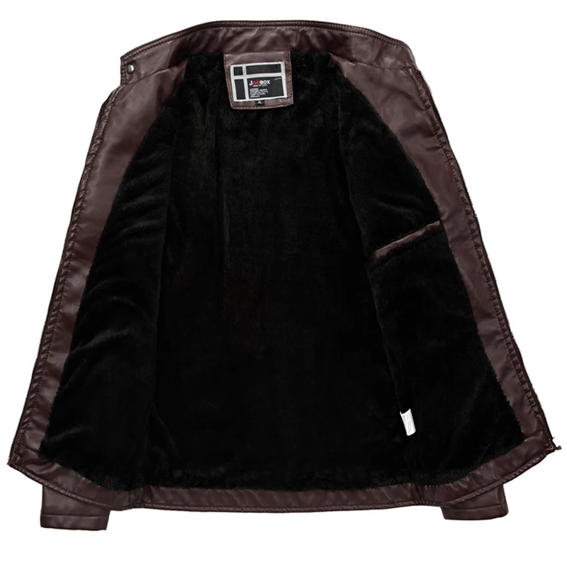 Мужская кожаная куртка из телячьей кожи повседневная байкерская размеры M-3XL 2019 |