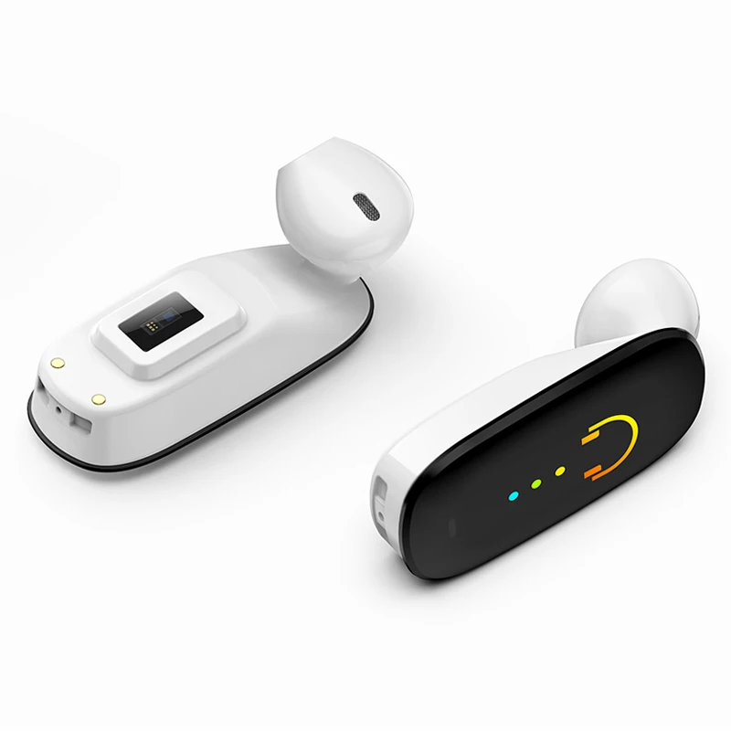 Смарт-браслет BOZLUN V08S Bluetooth-наушники музыкальная гарнитура пульсометр