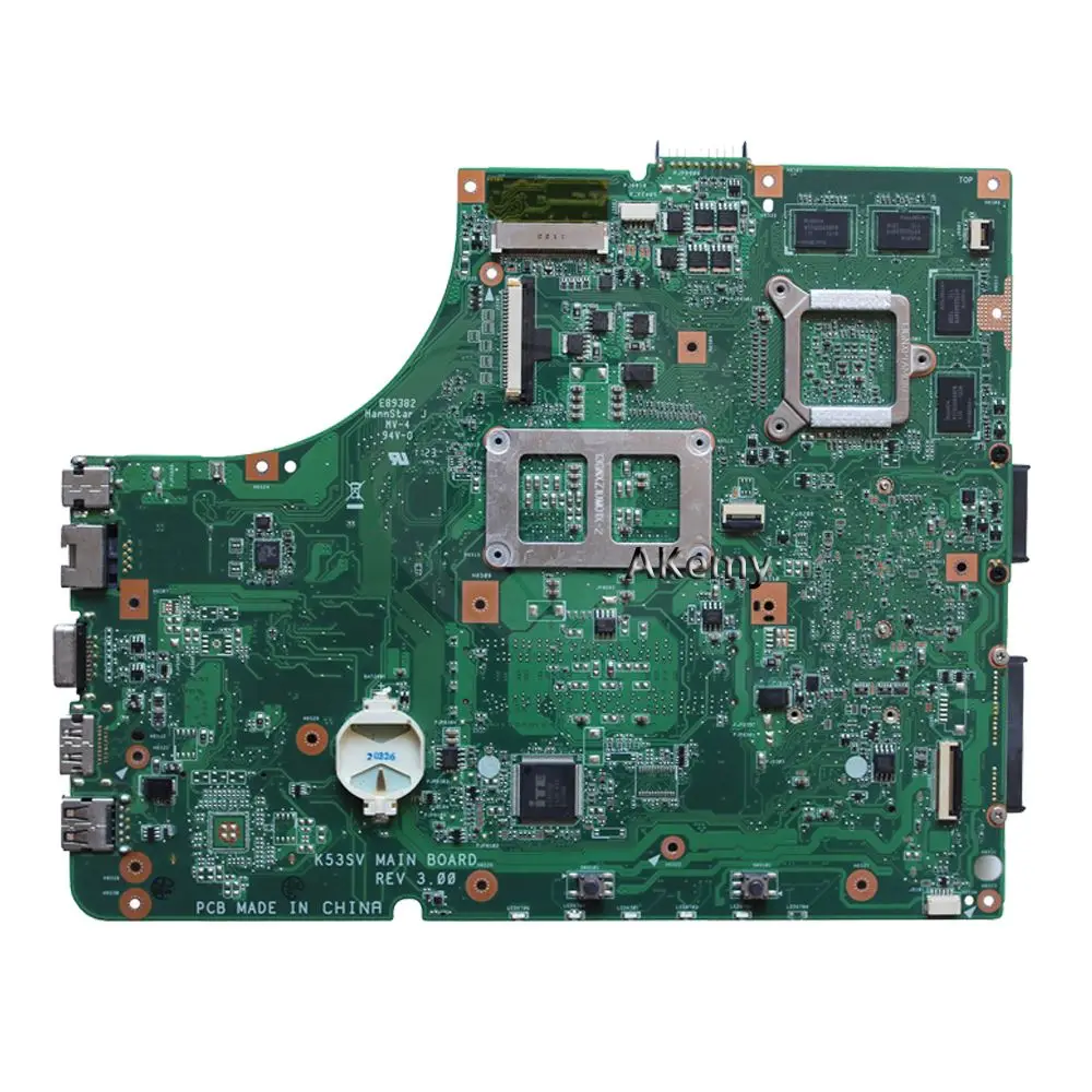 Akemy W/GT610M 2 Гб HM65 для ASUS K53SD K53S A53S материнская плата для ноутбука Материнская плата K53SD тест материнской платы ОК материнская плата