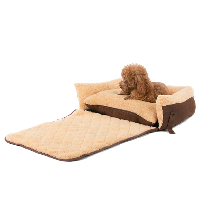 HOOPET собака диван Cat Мягкий теплый Забавный кровать Подушка щенок 4 способа