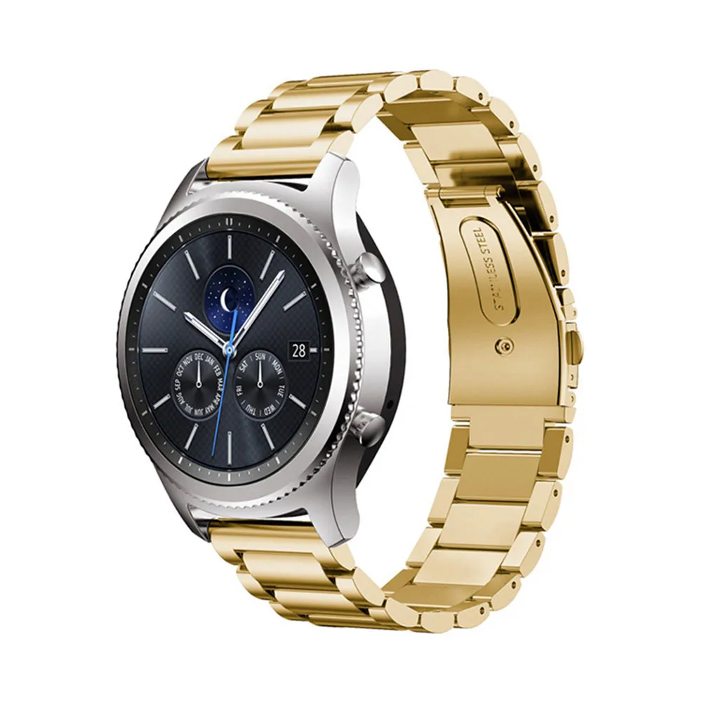 Ремешок для часов из нержавеющей стали 22 мм быстросъемный ремешок Samsung Gear S3