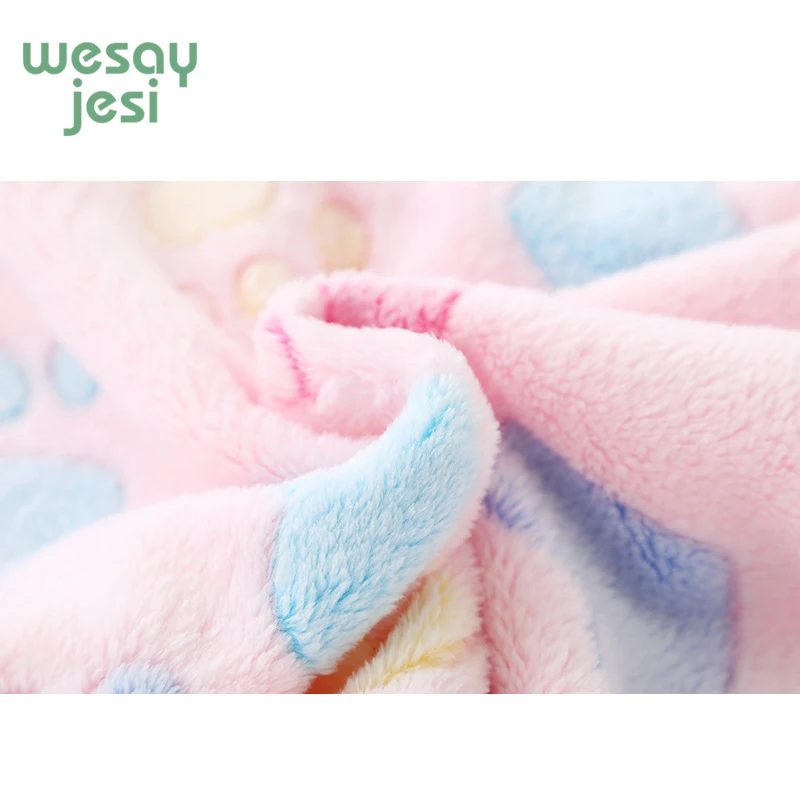 Children Flannel Bathrobes Autumn Winter Nightwear 2018 Boys Cute Cartoon Pattern Girls Pajamas Hooded Bathrobe Bath Kids Robe | Детская
