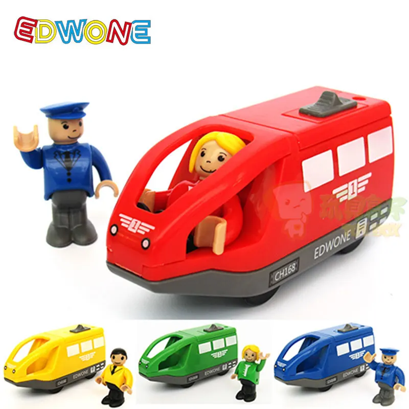 EDWONE 11*5 5 см 4 цвета дети Электрический поезд игрушечные лошадки подарки на день