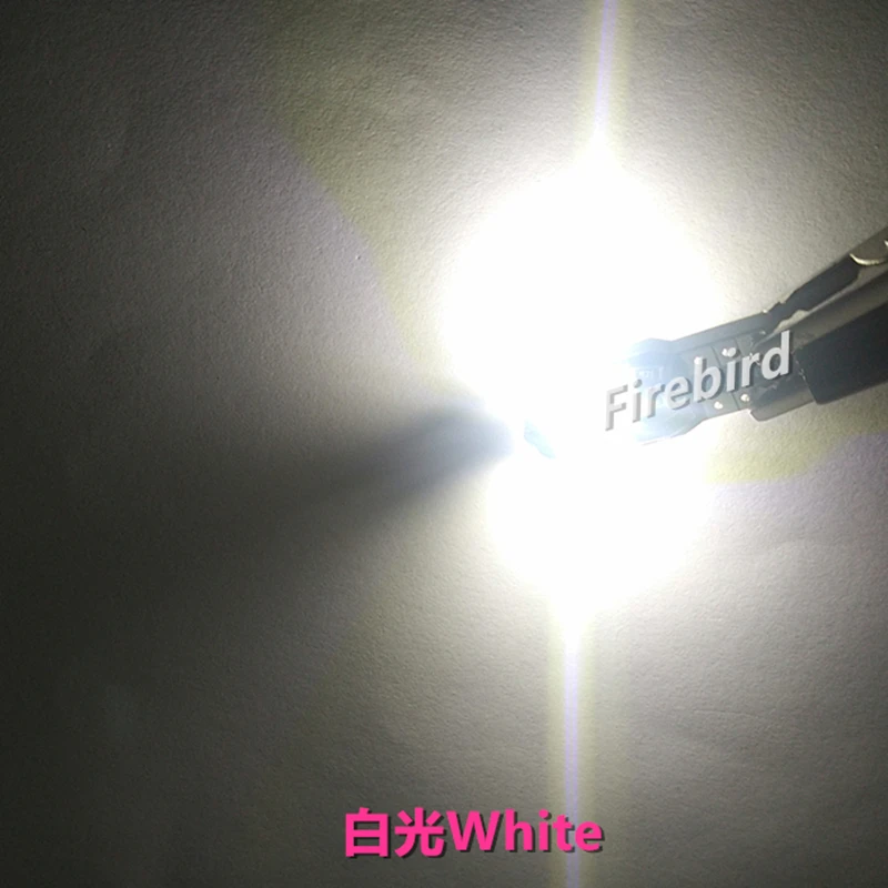 2 x BAX9S H6W 4W 8SMD Автомобильные светодиодные зазорные огни белый теплый CE RoHS боковые