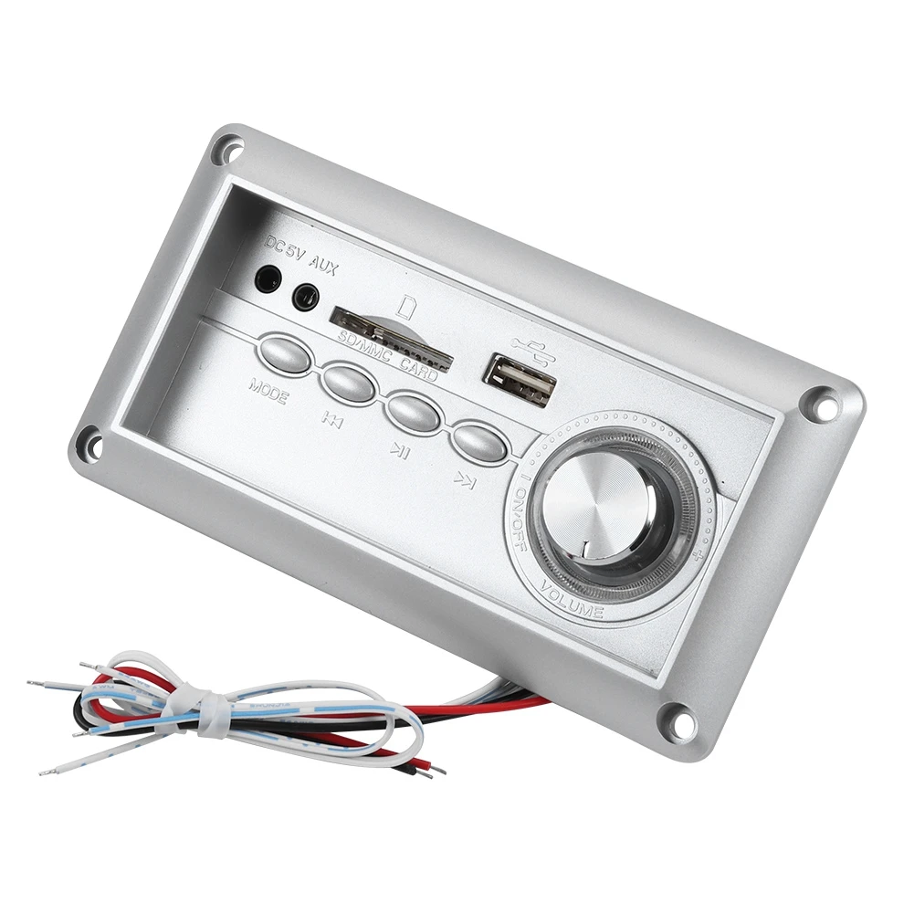 MP3 Decode Board BT Lossless MP3 Sofa Stool 5V Speaker Decode Boards English Version 800MA-1.2A