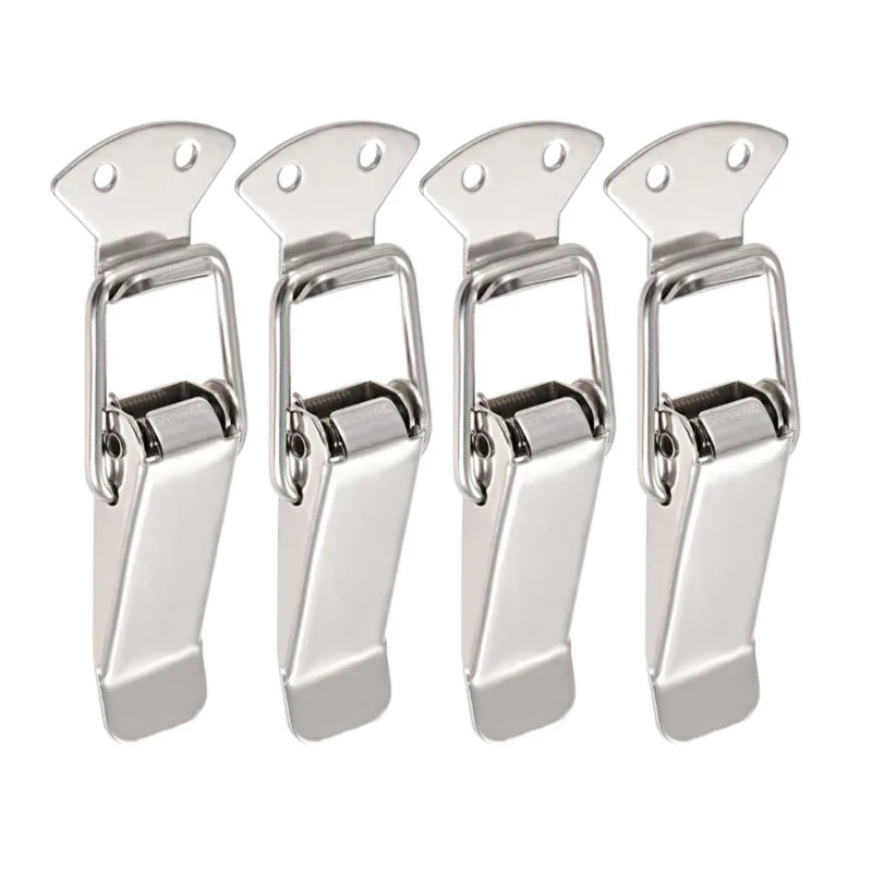 

Рычажная защелка, большая железная никелированная пружинная загрузка ящика с защелкой-4 шт.