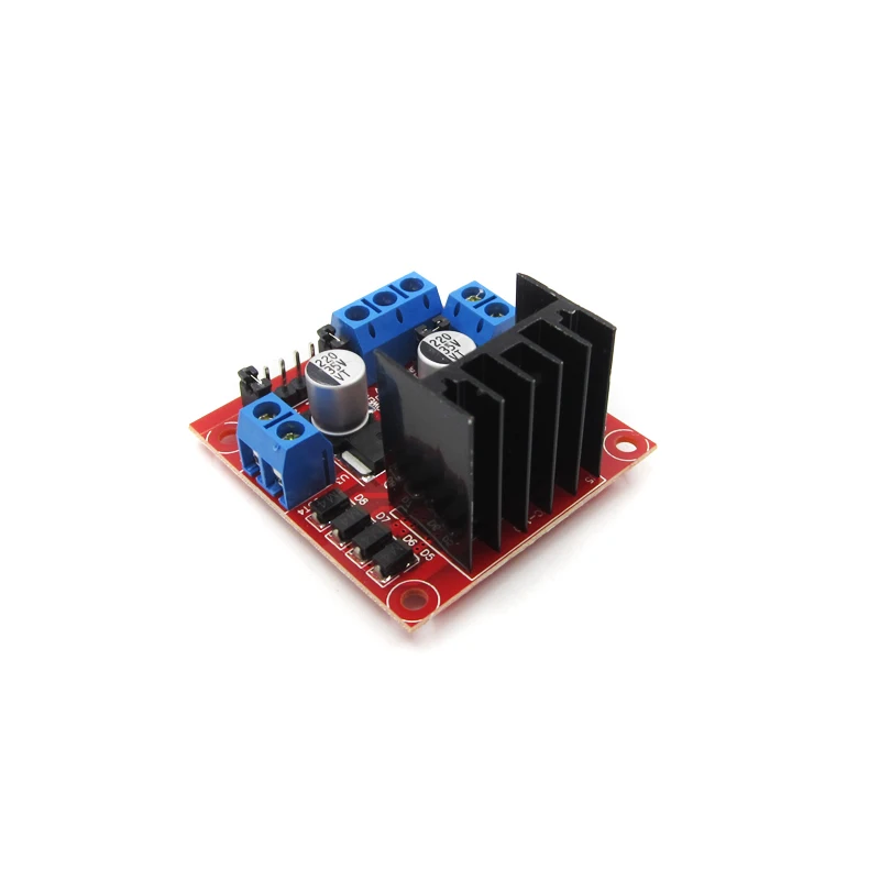 l298n dual h bridge dc stepper motor driver Expansion Development Board board module for arduino kit | Электронные компоненты и