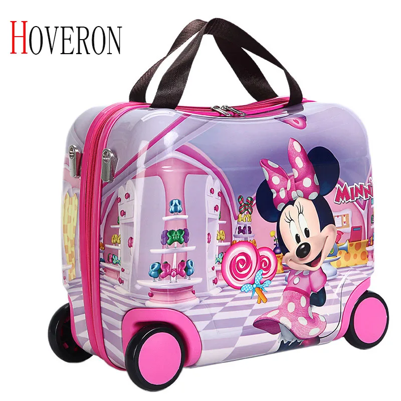 HOVERON Hot Children's Travel Bag File Bag Female Baby Boy Creative Baby Toy Box Luggage Can Sit Can Ride Children's Gifts