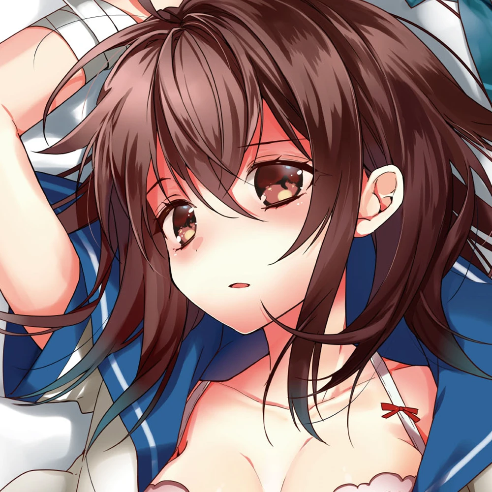 Наволочка для подушки Strike the Blood (Sutoraiku za Buraddo) Аниме SutoBura Yukina Himeragi & Sayaka