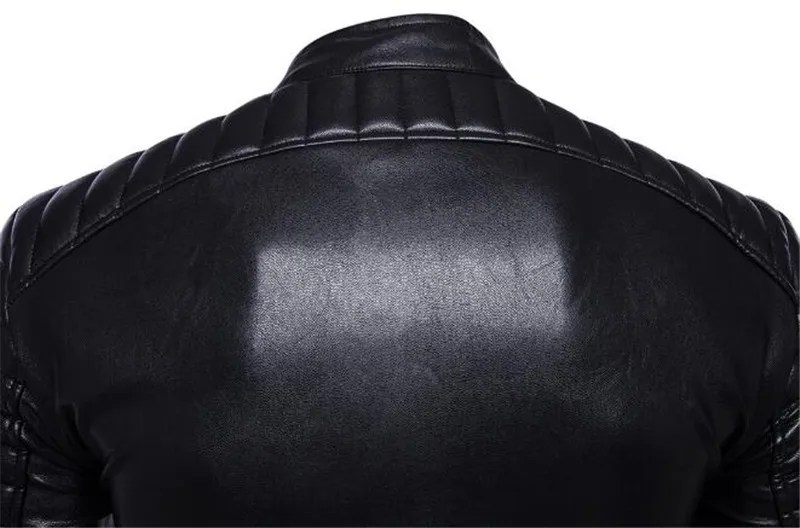 Новинка мотоциклетные куртки мужская куртка из искусственной кожи винтажная