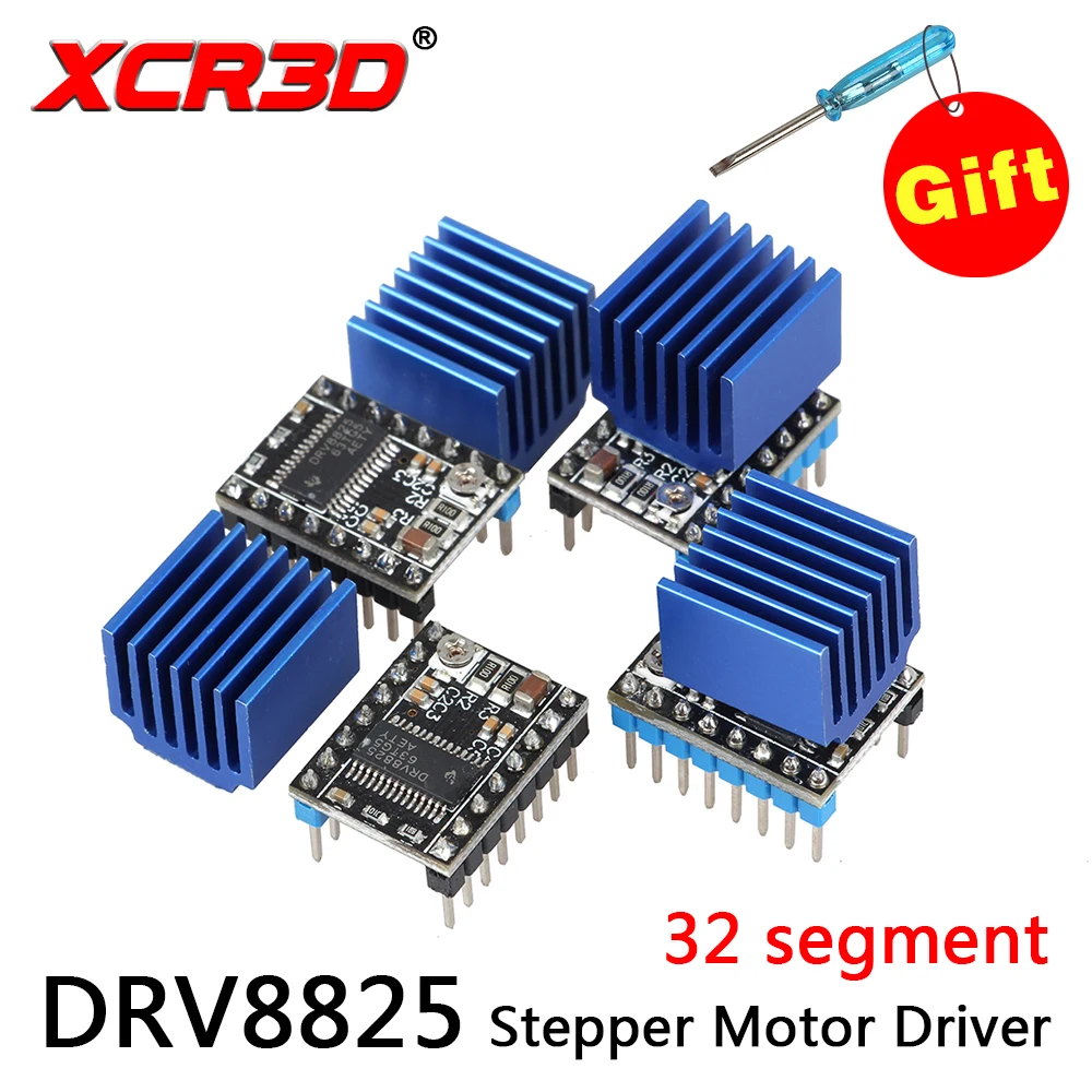 XCR3D обновления стабильной издание МКС DRV8825 Драйвер шагового двигателя 4