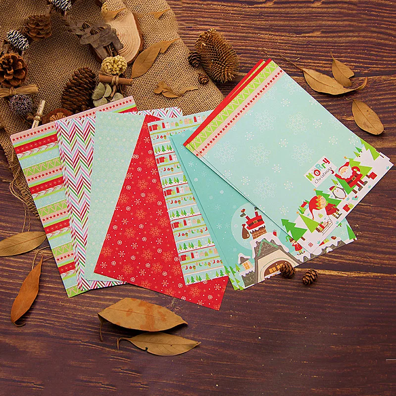 Рождественское ручное творчество Декор бумажные подставки для семейного