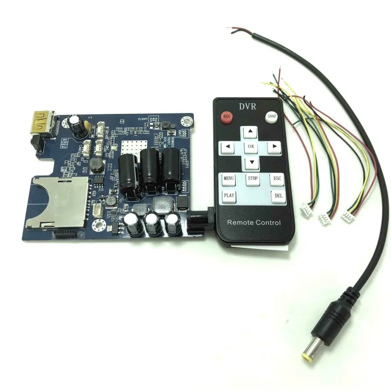 2ch AHD DVR PCB плата HD 1080P в реальном времени 2CH Мобильный модуль поддержка 128 ГБ sd карта