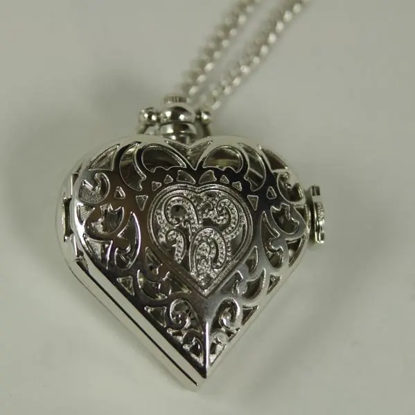 2017 часы в форме сердца с цепочкой новые мужские и женские сердце любовь блеск