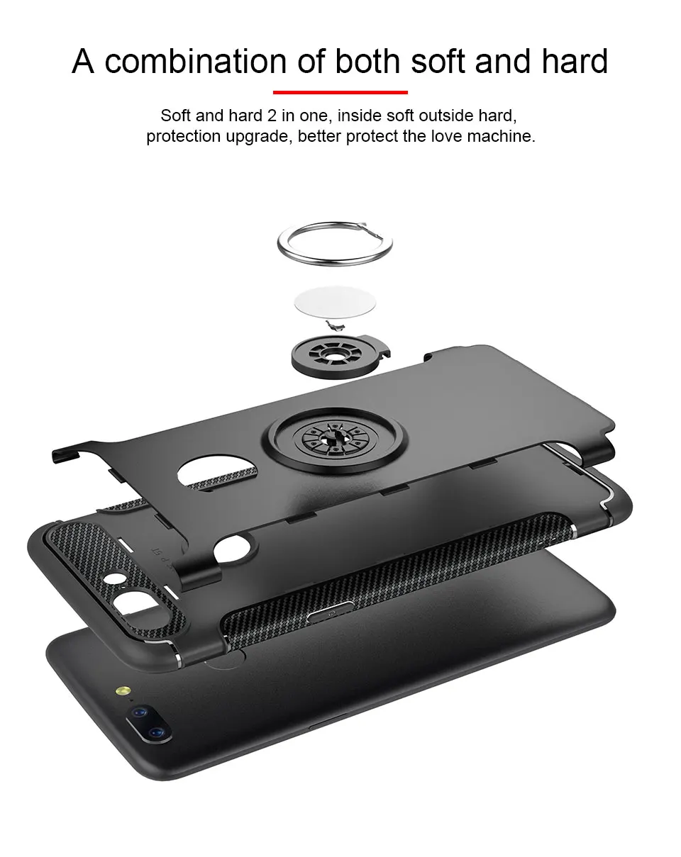 Fghgf чехол для OnePlus 5T чехол Marvel силиконовый Твердый PC мягкое кольцо Броня чехол для One Plus 5 5T чехол s для One Plus 5T 5 Shell Capa