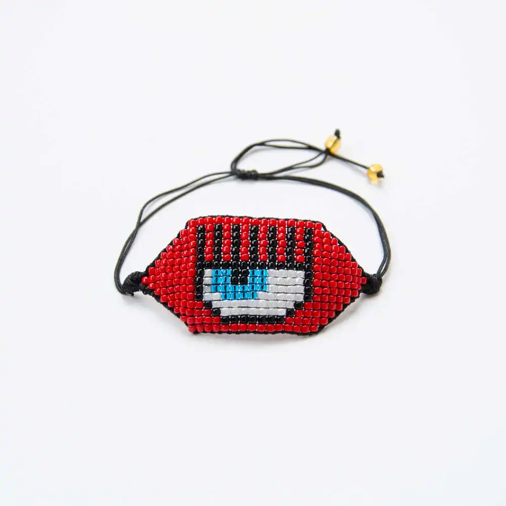 Go2boho MIYUKI браслеты сглаза браслет Pulseira Mujer Mode ручной работы Тканые ювелирные изделия женские черные глаза Delica Miyuki Joyeria