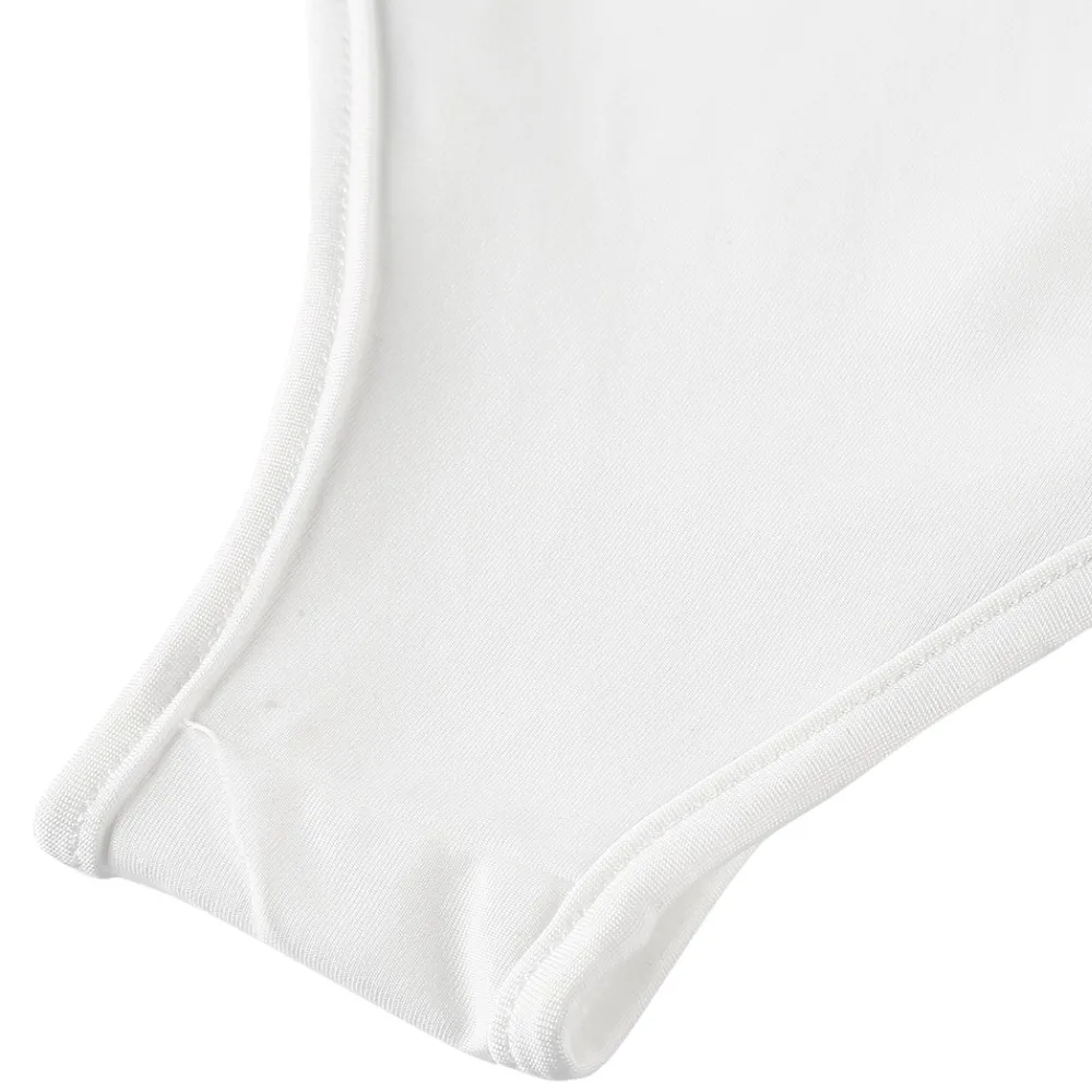 Пикантные открытые летние боди Для женщин Одна деталь бинт Бикини Дамы Push Up