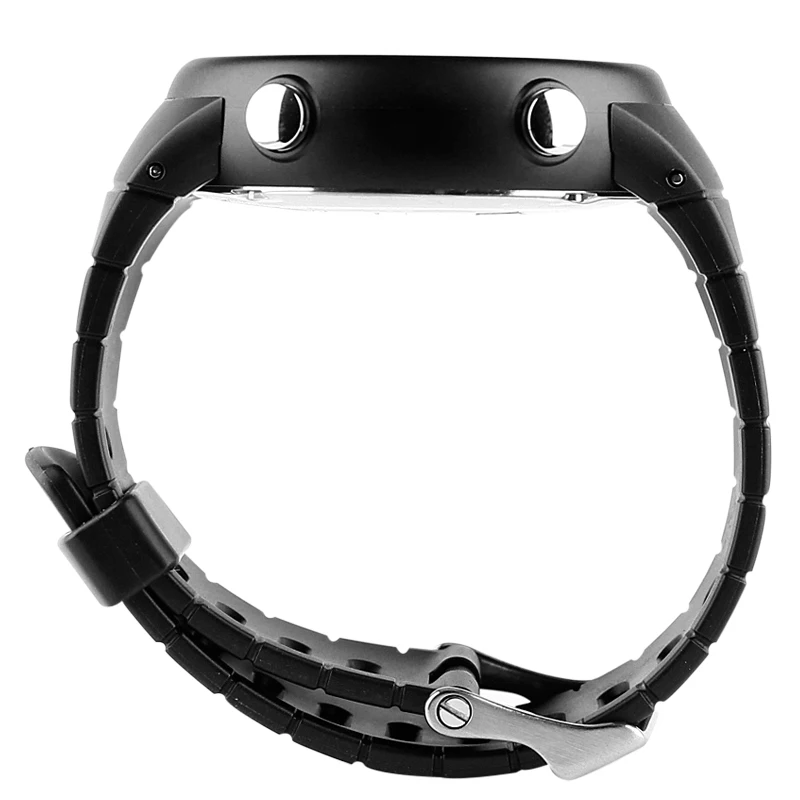 

Free Shipping Original 24mm Black Silicone Rubber Watch Strap Waterproof Sports Watch Band For WristsWatch EZON T023