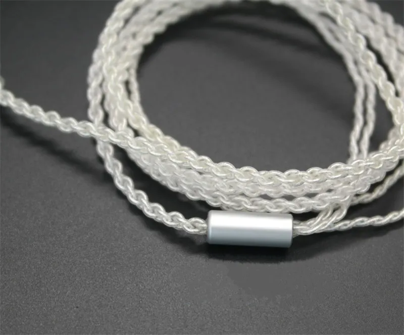 Замена обновленный кабель MMCX покрытый провод шнуры линия для WESTONE W10 W20 W30 W40 W50 W60 W80