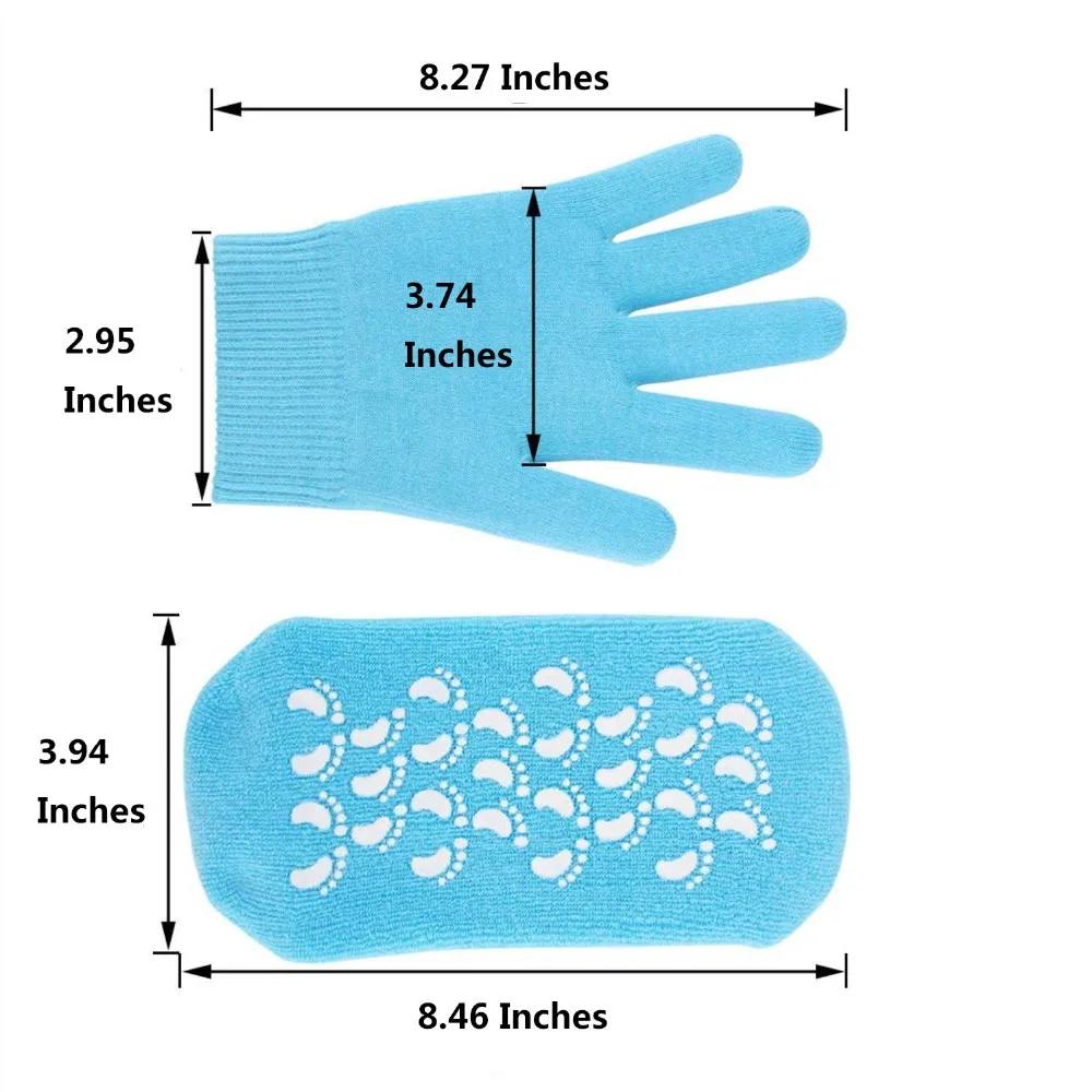 Смягчающие гель содержащие спа носки для ухода за ногами отшелушивающие