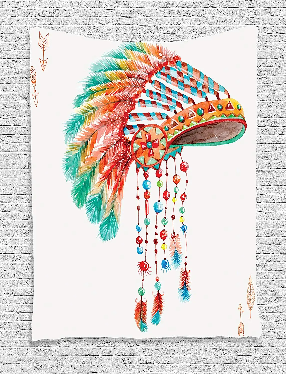 Декор стрелы астрологические украшения гобелен этнический Племенной декор