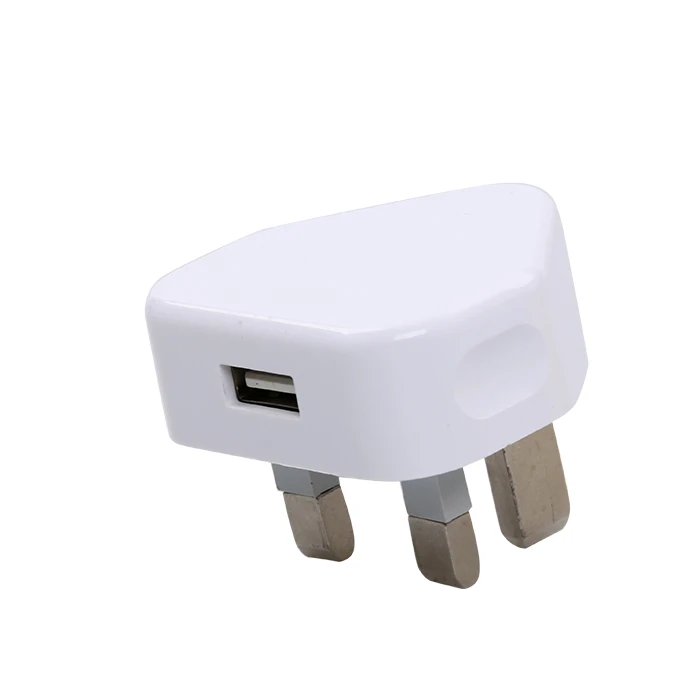 Зарядное устройство с одним USB разъемом 5 в пост. Тока 1 А|usb uk|uk plug chargerplug charger |