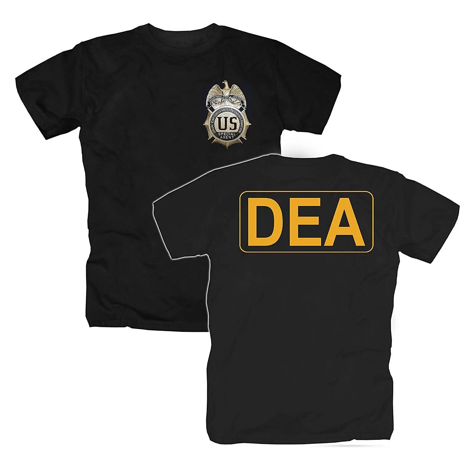 

Printed Harajuku Top Fitness Brand Clothing T-Shirt Shirt Herren DEA Agent Special USA Amerika Enforcement Agancy Fun Tee Shirt