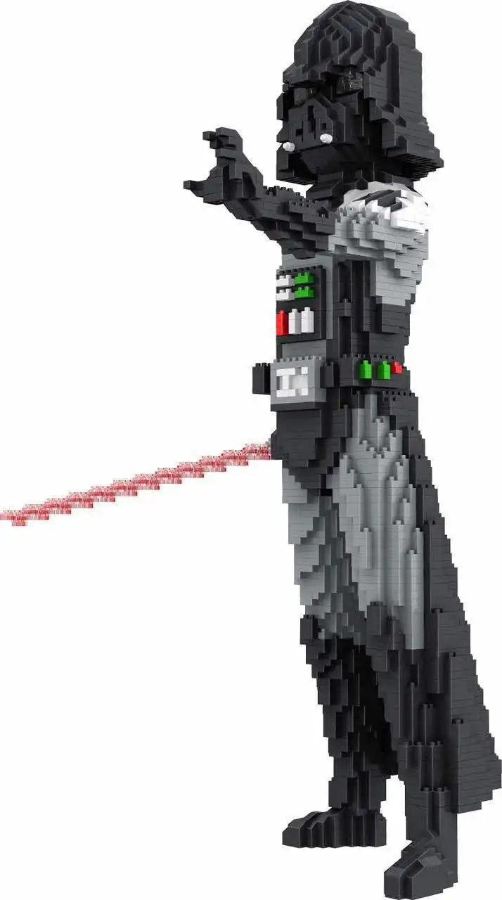 sd6011 Большой размер, алмазные блоки Dith vader, йода, мини блоки, модель, сделай сам, строительные игрушки, развивающие детские игрушки, звезда - Цвет: sd6011
