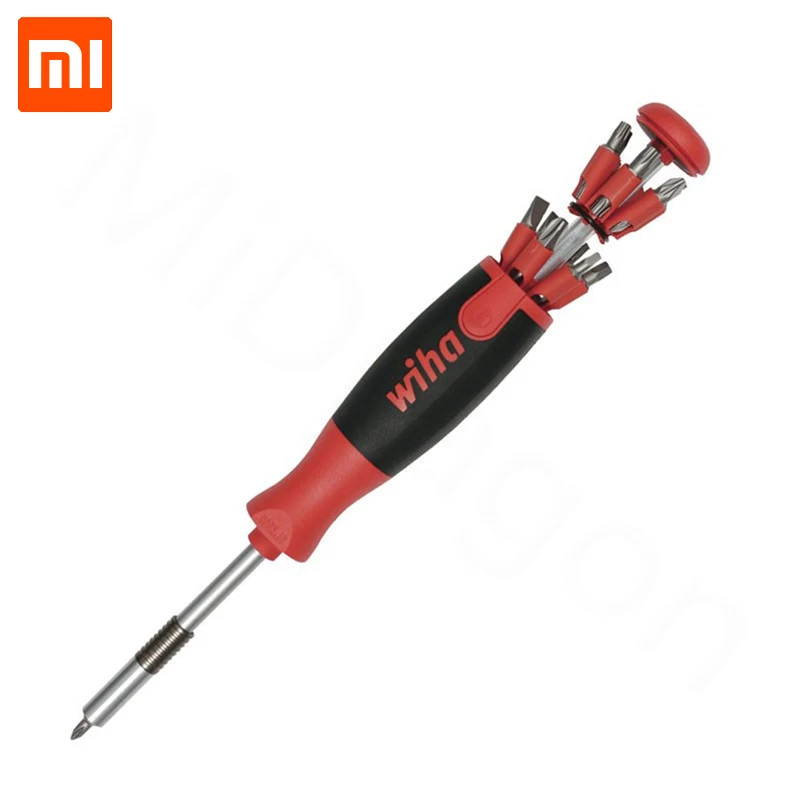 Набор отверток Xiaomi Mijia Wiha для ежедневного использования 26 в 1 прецизионные магнитные биты со скрытым журналом Magic kits Box