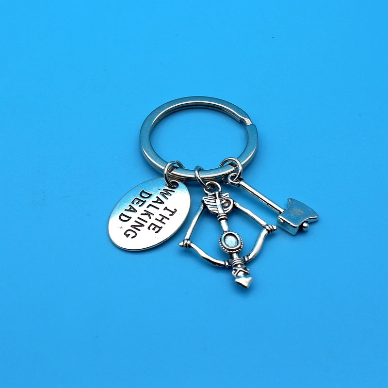 Новый модный брелок Ходячие мертвецы Подвески DIY мужские ювелирные изделия