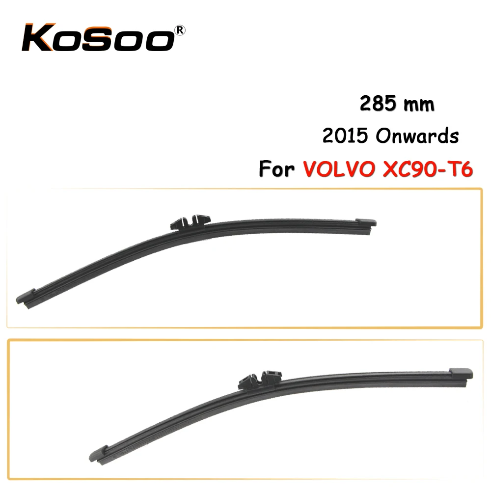 

Автомобильная Задняя щетка автомобильного стеклоочистителя KOSOO для VOLVO XC90-T6, 285 мм, 2015 г., щетки стеклоочистителя заднего стекла, автомобильн...